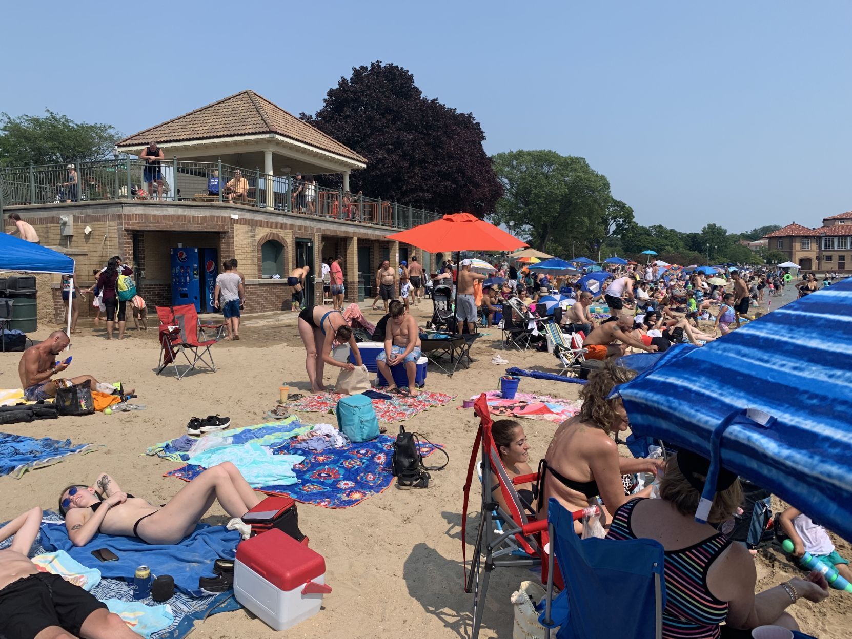 July 3, 2021 at Lake Geneva's Riviera Beach